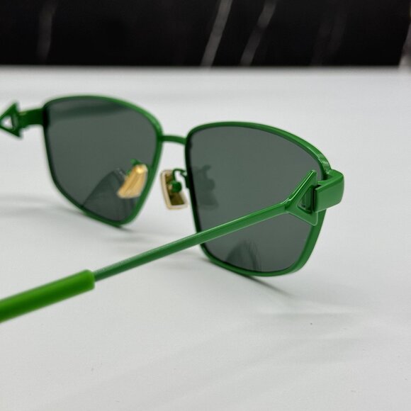 NEW BOTTEGA VENETA BV1185S 004 AVIATOR GREEN WOMEN SUNGLASSES BOTTEGA VENETA main image 10